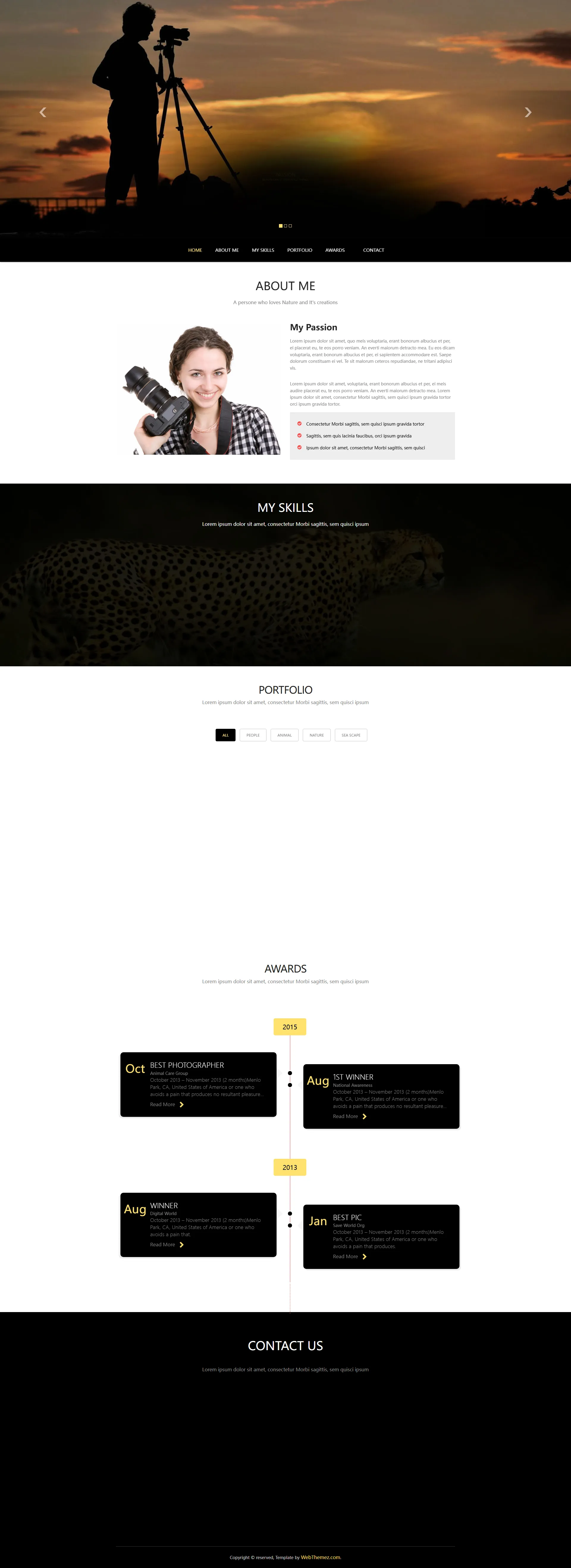 amaze-photography-bootstrap-html5-template