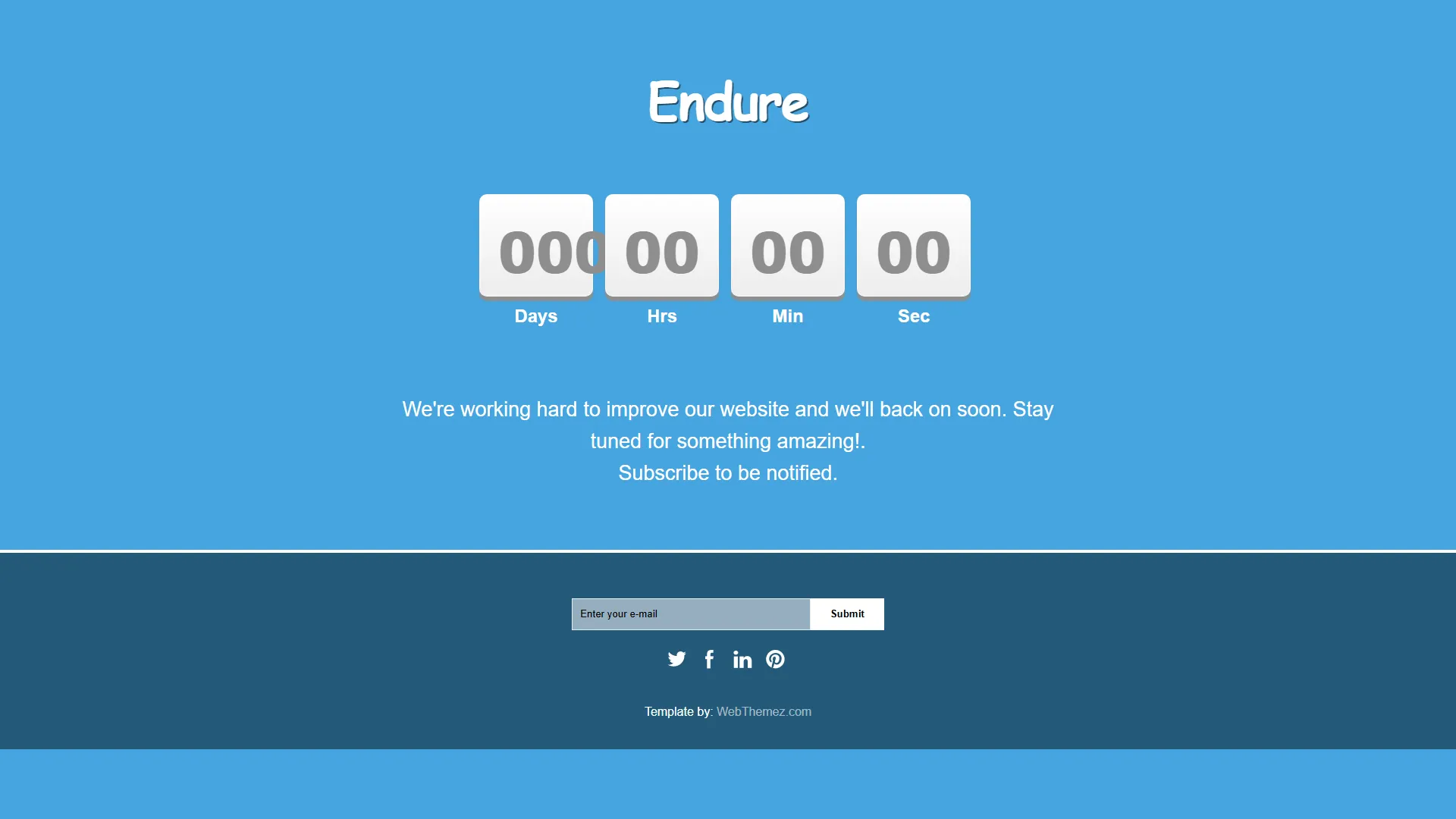 endure-html5-responsive-coming-soon-template