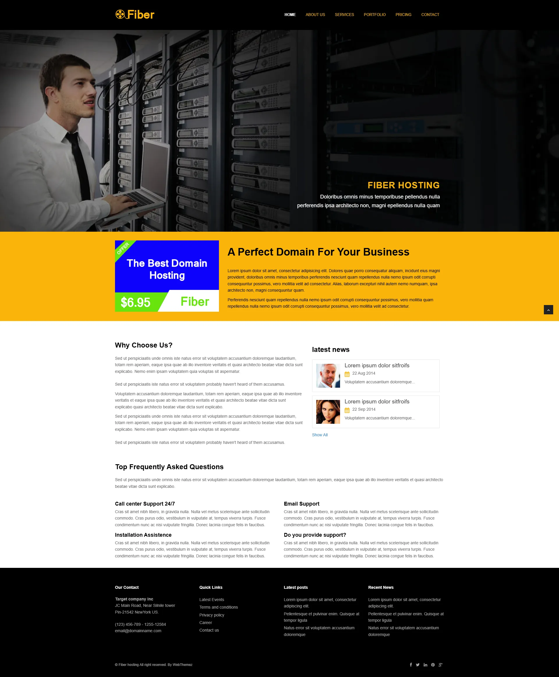 fiber-hosting-bootstrap-website-template