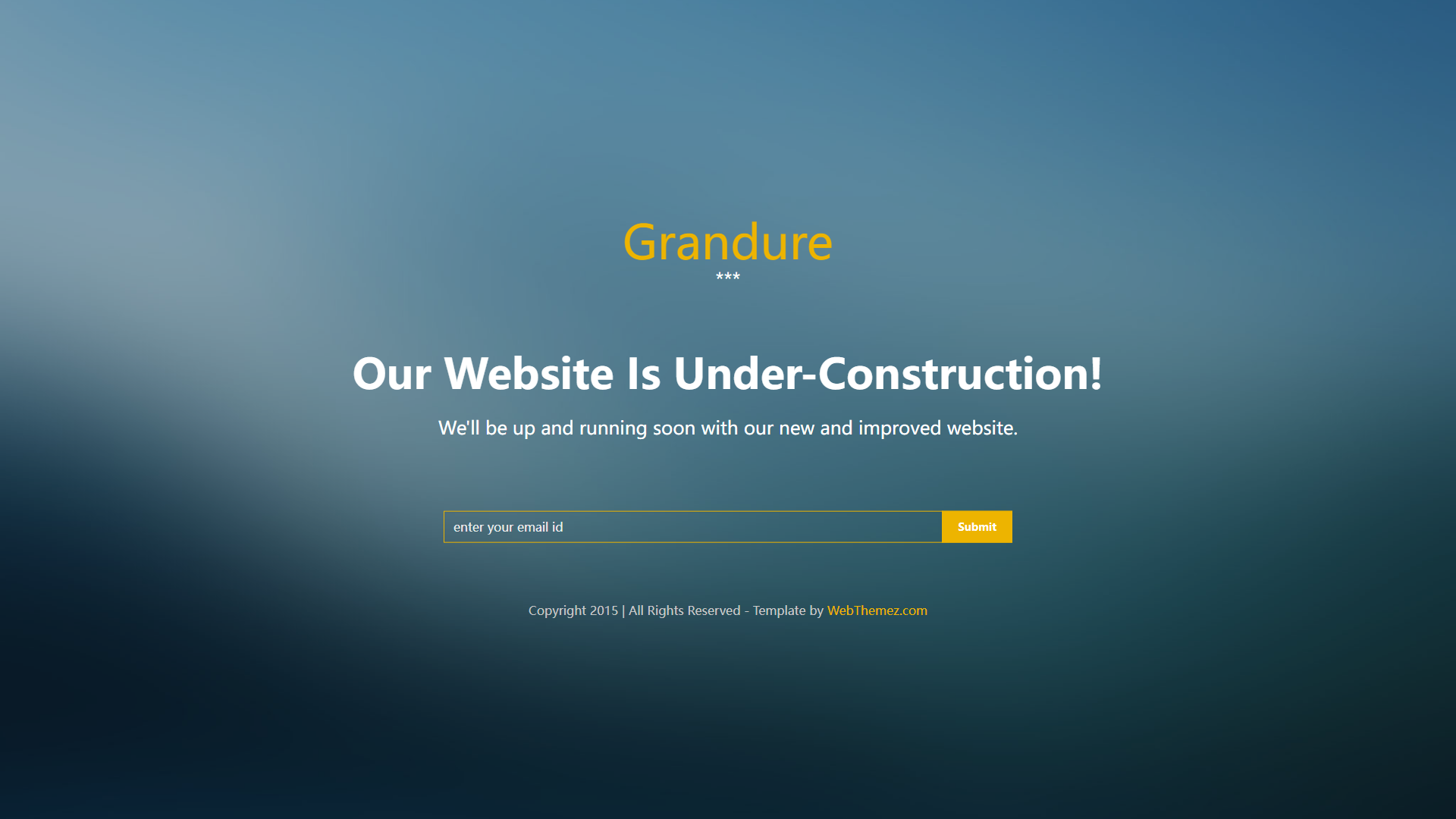 grandure-bootstrap-free-coming-soon-template