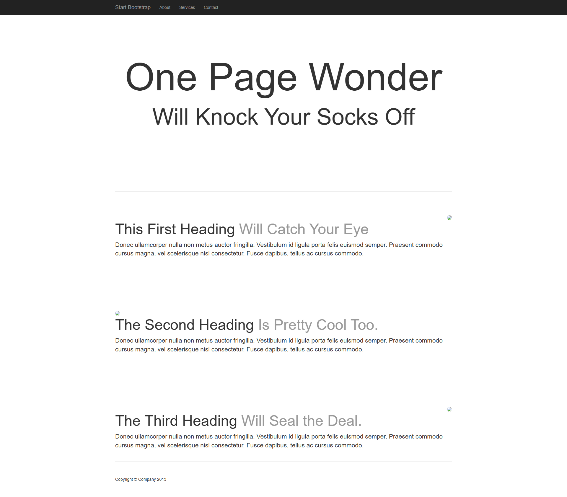 one-page-wonder