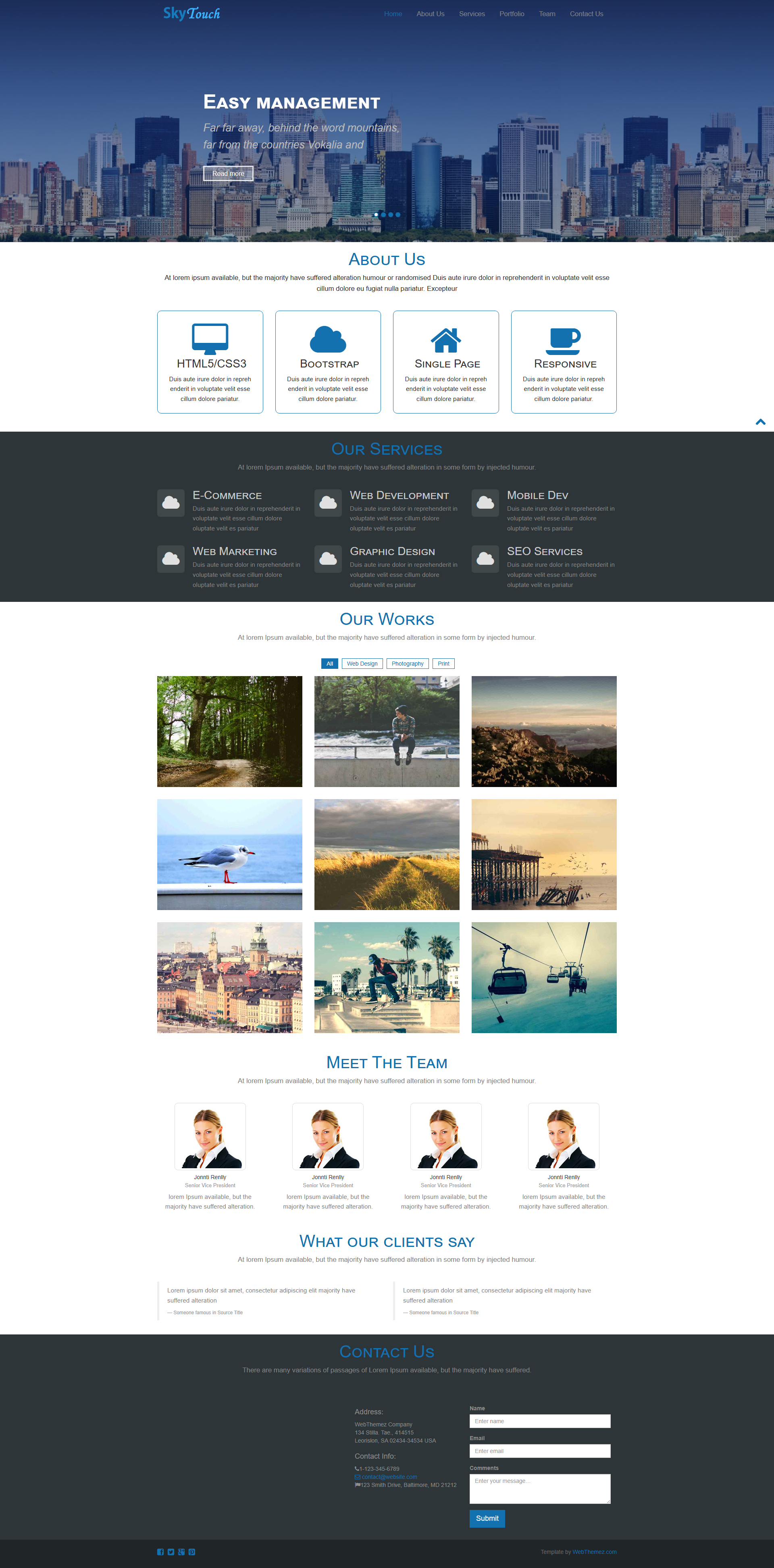 skytouch-onepage-bootstrap-responsive-web-template