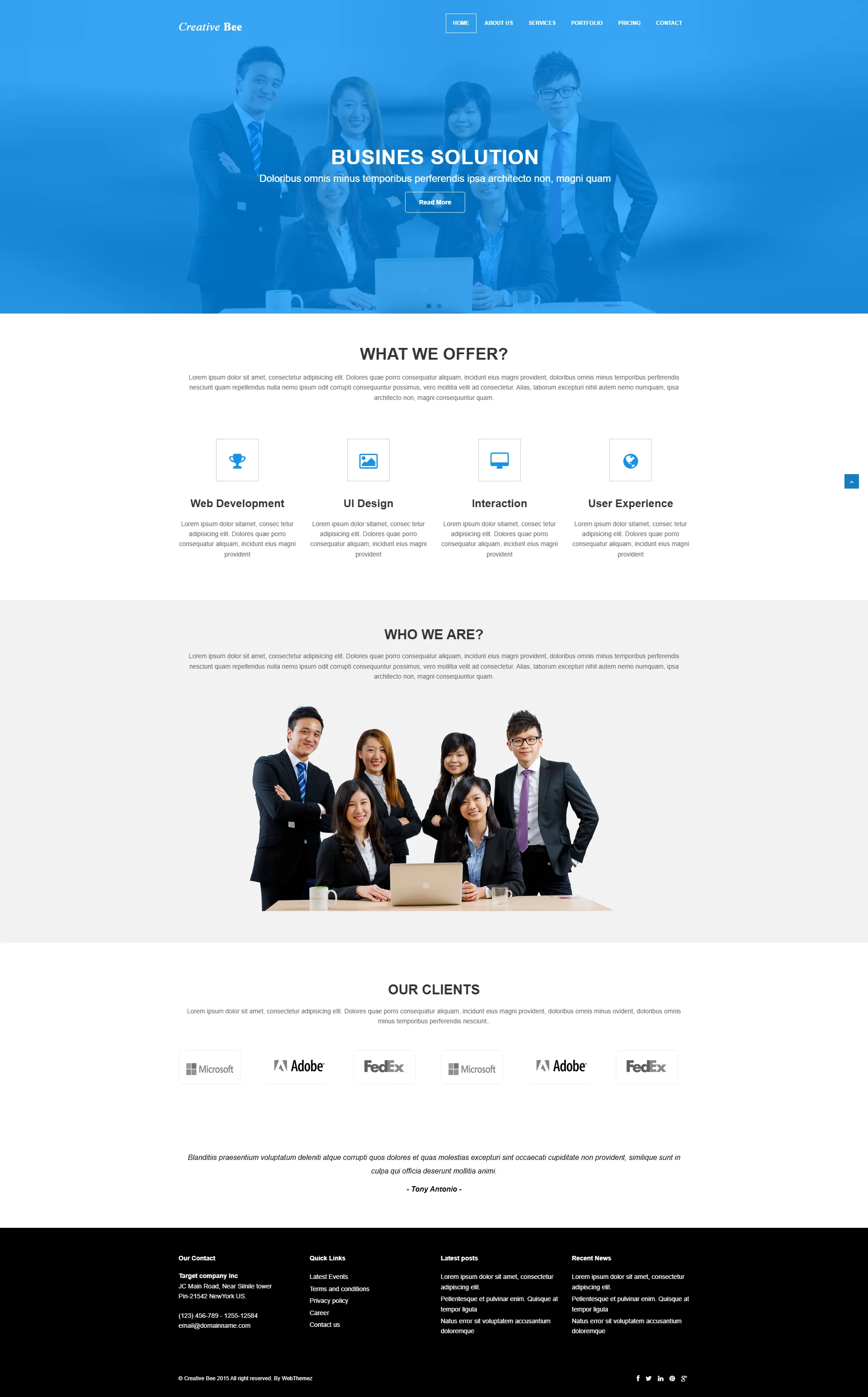 creative-bee-corporate-free-html5-web-template