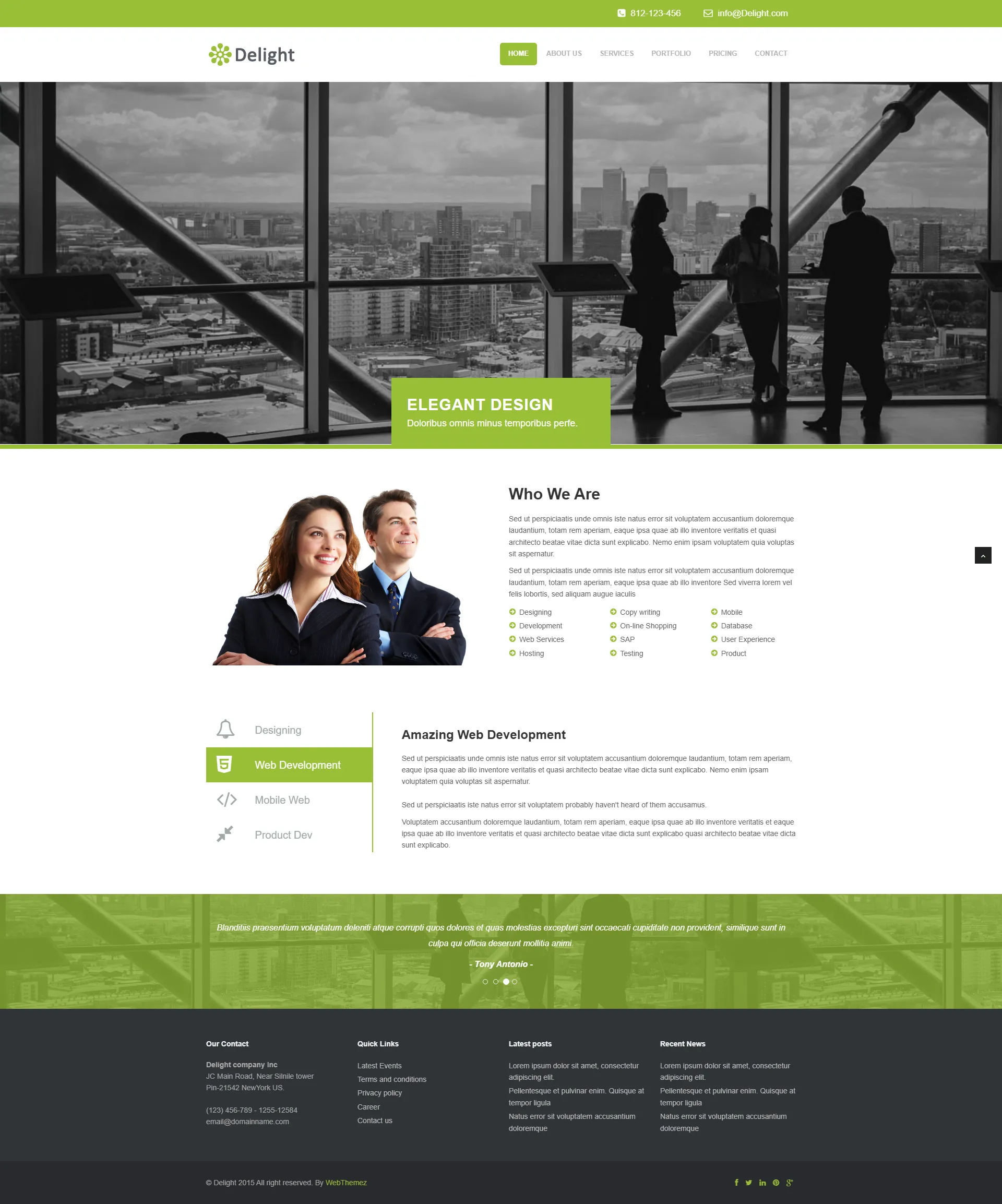 delight-multi-purpose-free-html5-website-template