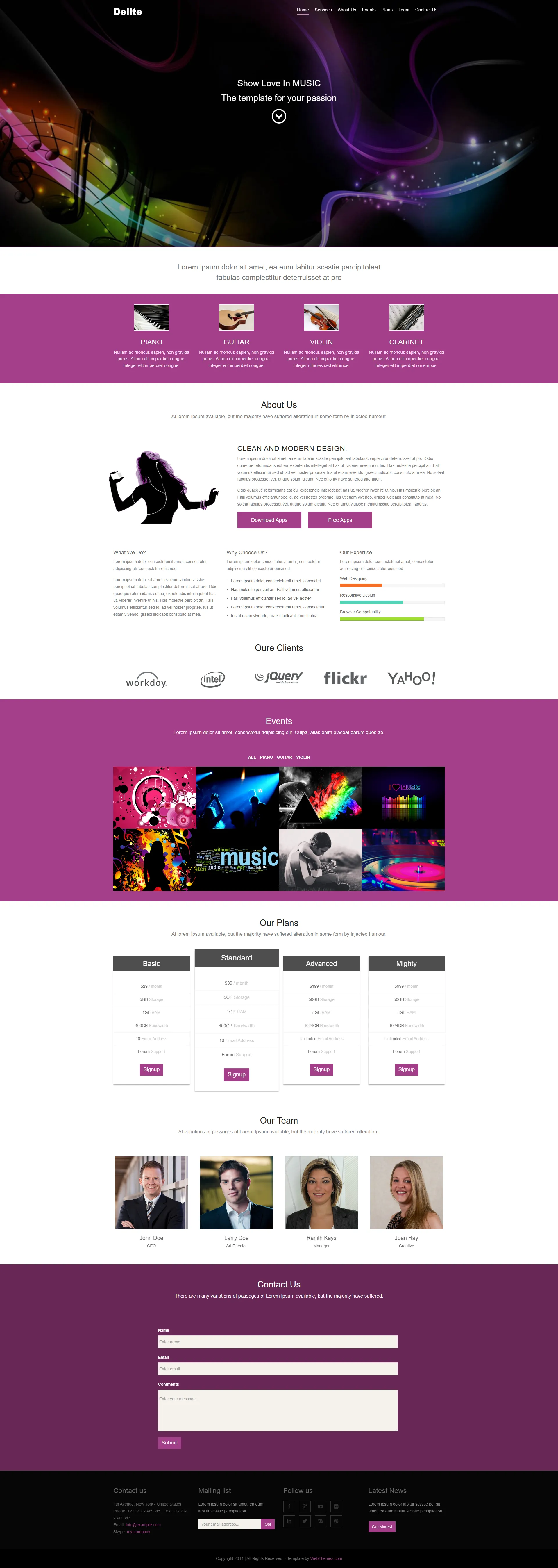 delite-music-html5-bootstrap-responsive-web-template