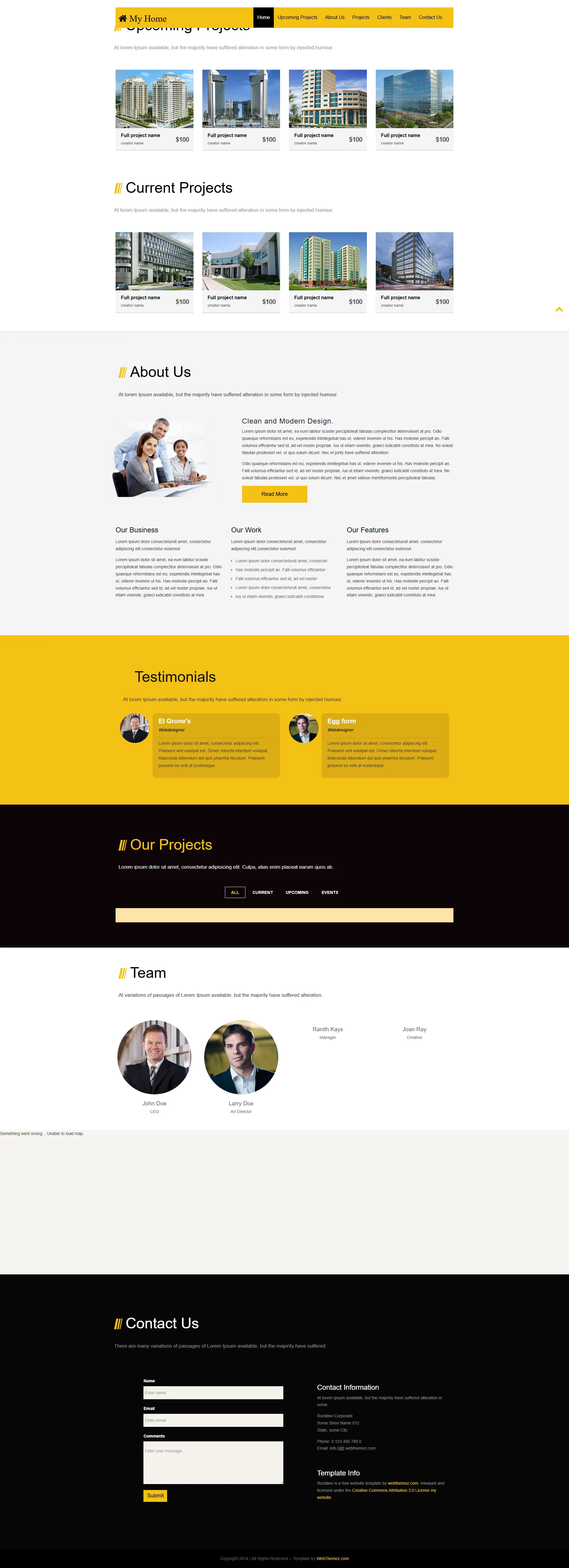 free-bootstrap-template-real-estate-my-home