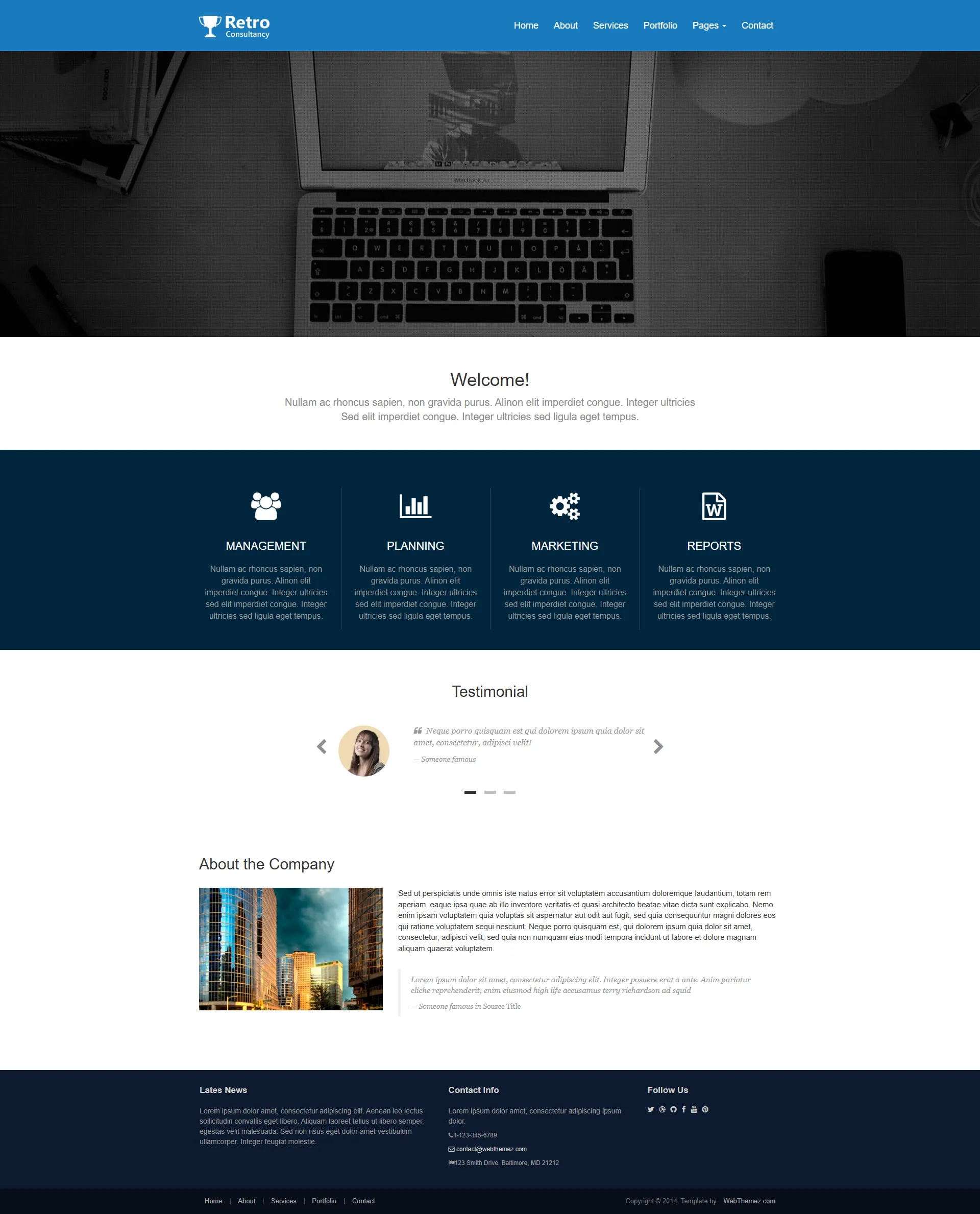 retro-free-consulting-responsive-html5-website-template