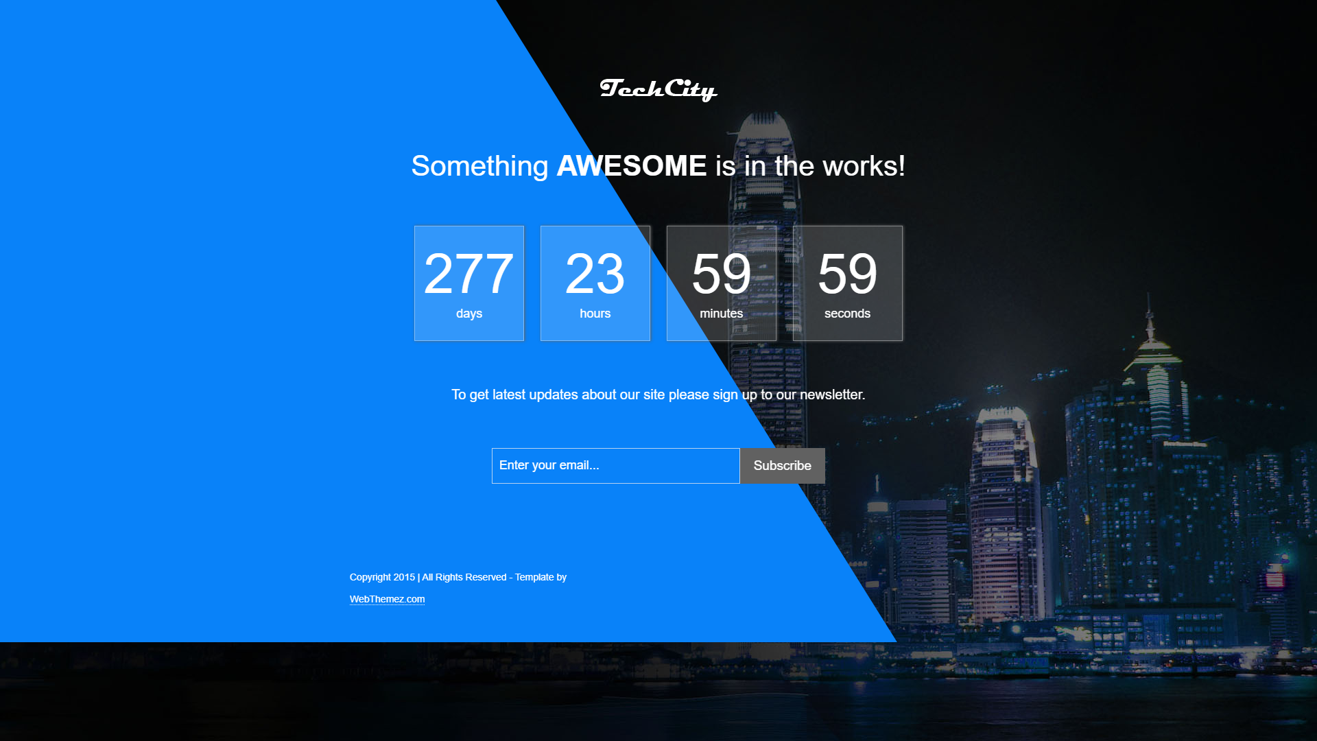 tech-city-free-coming-soon-bootstrap-responsive-template