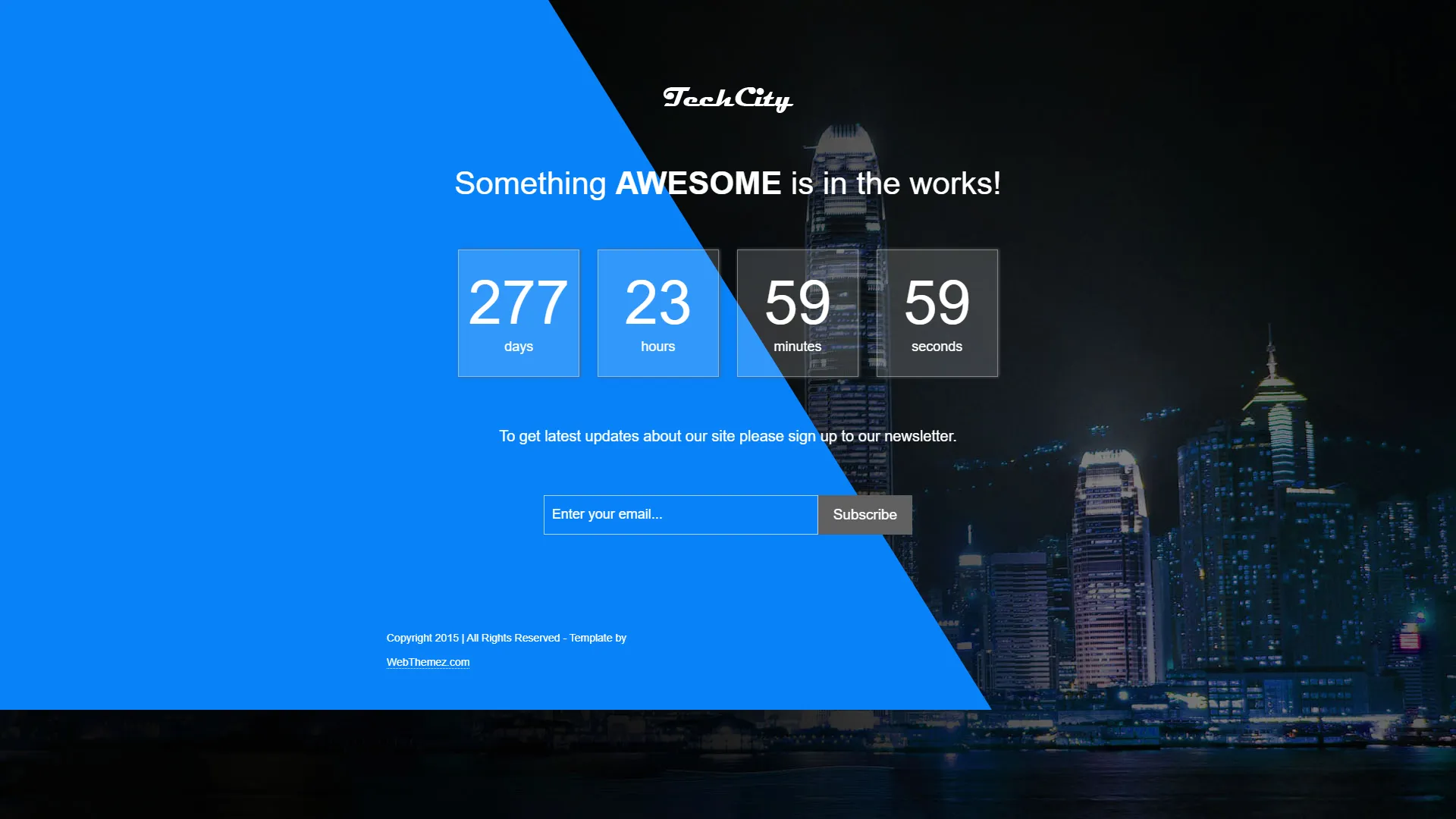 tech-city-free-coming-soon-bootstrap-responsive-template