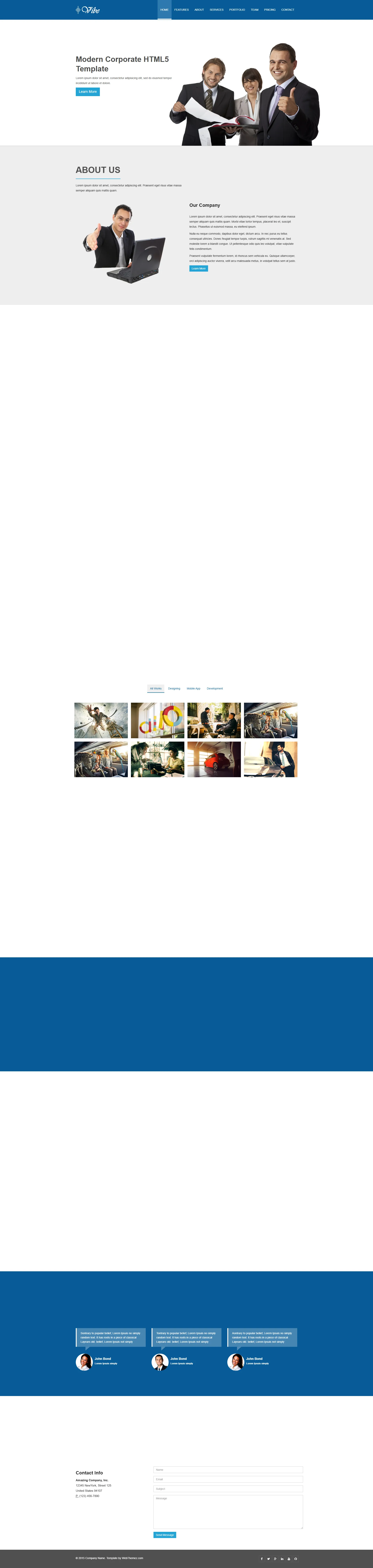 vibe-free-html5-template-for-corporate-website